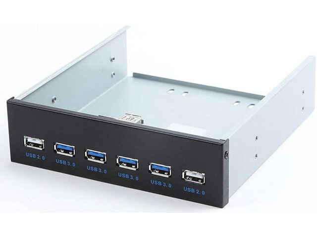 C Case 6-Port 5.25-inch Front Panel USB Hub: $38.89 C Case 6-Port 5.25-inch Front Panel USB Hub: $38.89