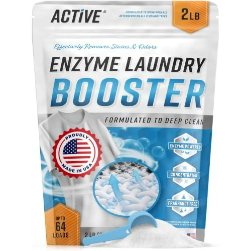 Enzyme Laundry Booster Odor Remover 2-lb. Powder: $19.51 Enzyme Laundry Booster Odor Remover 2-lb. Powder: $19.51
