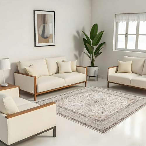 6x6-Foot Square Distressed Oriental Rug: $67.99 6x6-Foot Square Distressed Oriental Rug: $67.99