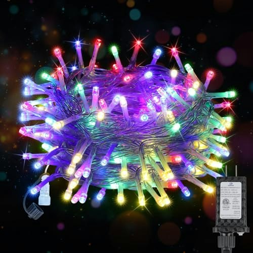 200-LED 70-Foot Multi-Color Christmas Fairy Lights: $10.19 200-LED 70-Foot Multi-Color Christmas Fairy Lights: $10.19