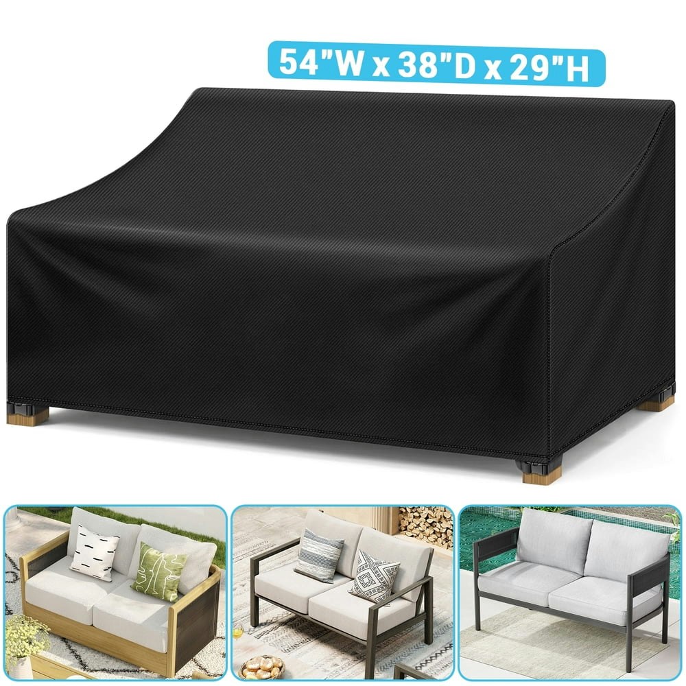 Patio Sofa and Loveseat Cover 54x38x29-inch: $14.39 Patio Sofa and Loveseat Cover 54x38x29-inch: $14.39