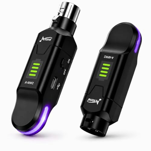 Aitone A-MW2 Wireless XLR Transmitter and Receiver: $50.99 Aitone A-MW2 Wireless XLR Transmitter and Receiver: $50.99