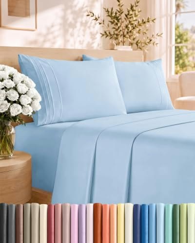 Full Size 4-Piece Sheet Set: $25.49