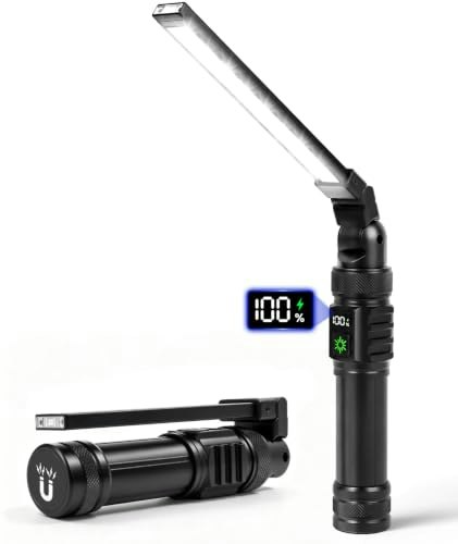 Givryes Magnetic Rechargeable LED Work Light and Flashlight: $21.98