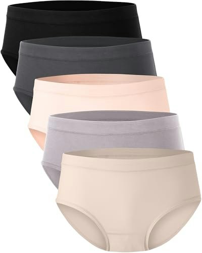 Bamboo Cool Women's Mid-Waist Briefs 5-Pack: $28.04 Bamboo Cool Women's Mid-Waist Briefs 5-Pack: $28.04