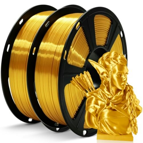 Giantarm 1.75mm Silk Metallic Gold PLA 3D Printer Filament 2kg: $25.49 Giantarm 1.75mm Silk Metallic Gold PLA 3D Printer Filament 2kg: $25.49