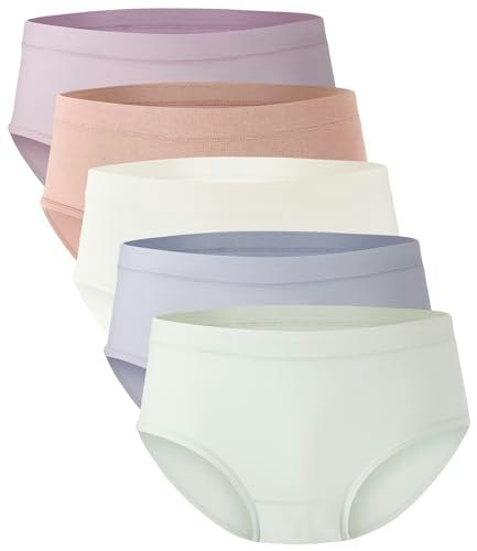 Bamboo Cool Women's Mid-Waist Briefs 5-Pack: $28.04 Bamboo Cool Women's Mid-Waist Briefs 5-Pack: $28.04