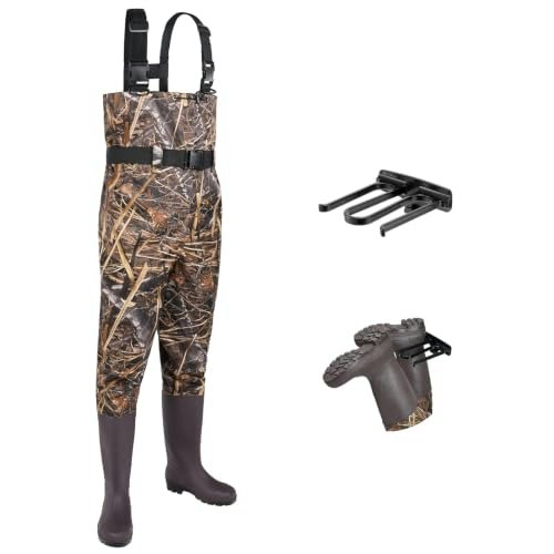 Fishingsir Waterproof Chest Waders with Boots: $43.28 Fishingsir Waterproof Chest Waders with Boots: $43.28