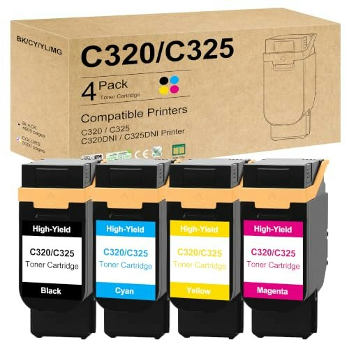 Xerox C320 and C325 High Capacity Toner Cartridge: $297.49 Xerox C320 and C325 High Capacity Toner Cartridge: $297.49