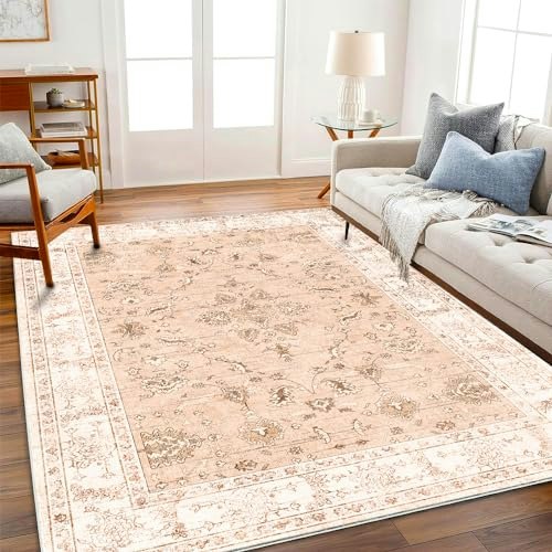 Champlant 5x7-Foot Washable Vintage Area Rug: $42.40 Champlant 5x7-Foot Washable Vintage Area Rug: $42.40