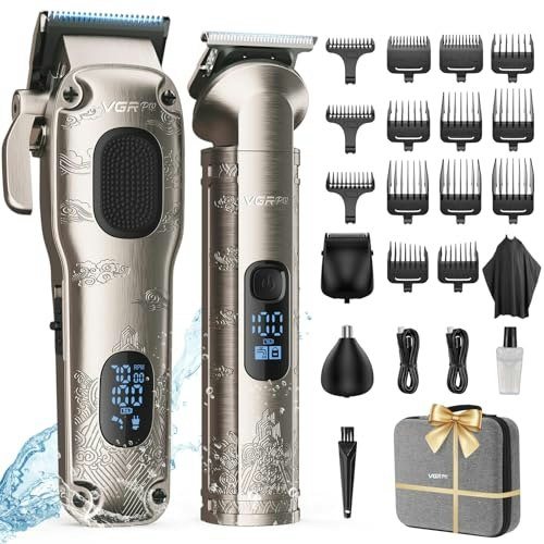 VGRPRO Professional Cordless Hair Clipper and Trimmer Set: $46.74 VGRPRO Professional Cordless Hair Clipper and Trimmer Set: $46.74