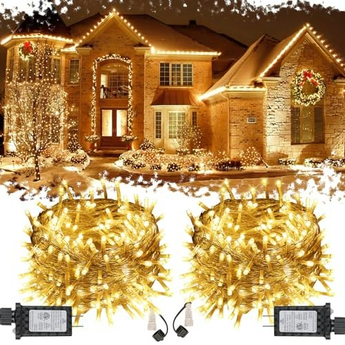400LED 136-Foot Connectable String Lights 2-Pack: $19.99 400LED 136-Foot Connectable String Lights 2-Pack: $19.99