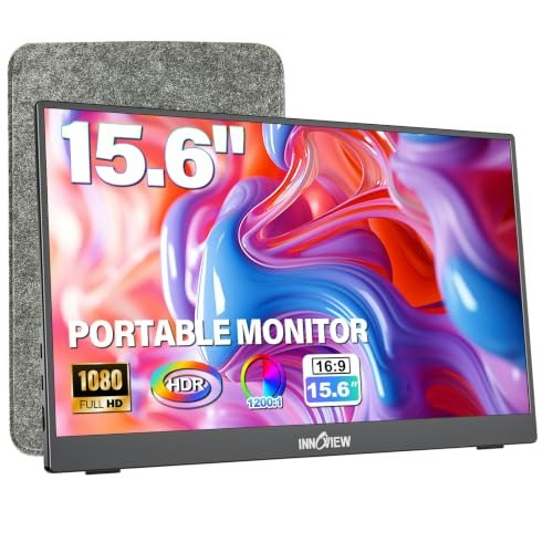 InnoView 15.6-inch 1080p Portable Monitor: $59.49 InnoView 15.6-inch 1080p Portable Monitor: $59.49