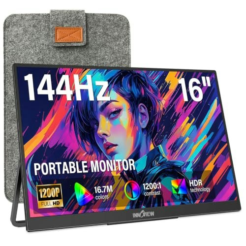 InnoView 16-inch Portable Monitor: $79.97 InnoView 16-inch Portable Monitor: $79.97