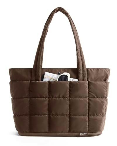 Bagsmart Expandable Puffer Tote Bag: $22.09