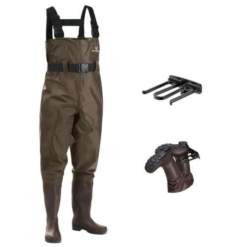Fishingsir Waterproof Chest Waders with Boots: $38.24 Fishingsir Waterproof Chest Waders with Boots: $38.24