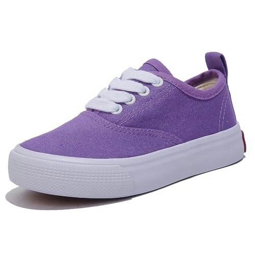 Opoee Kids' Canvas Low Top Sneakers: $14.99 Opoee Kids' Canvas Low Top Sneakers: $14.99