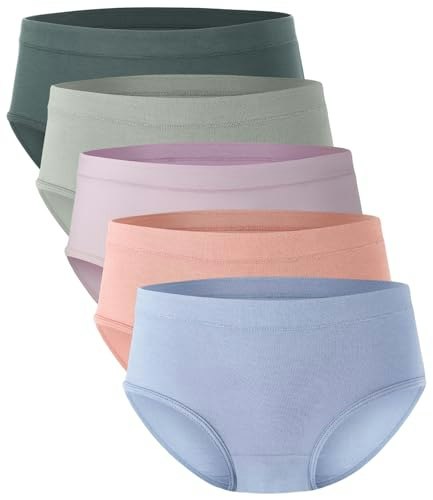 Bamboo Cool Women's Mid-Waist Briefs 5-Pack: $28.04 Bamboo Cool Women's Mid-Waist Briefs 5-Pack: $28.04