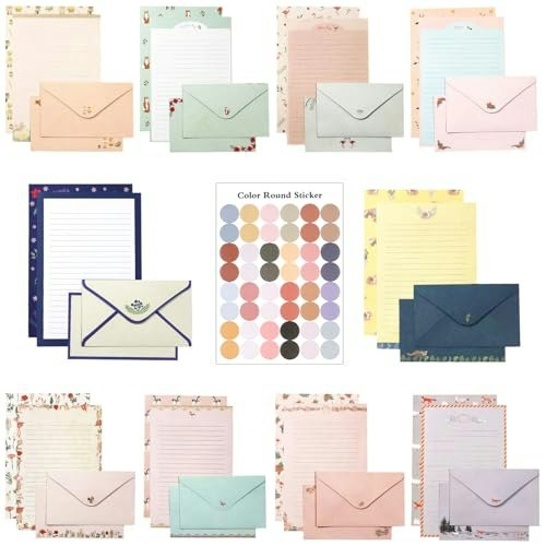 91-Piece Stationery Paper and Envelope Set: $7.99 91-Piece Stationery Paper and Envelope Set: $7.99