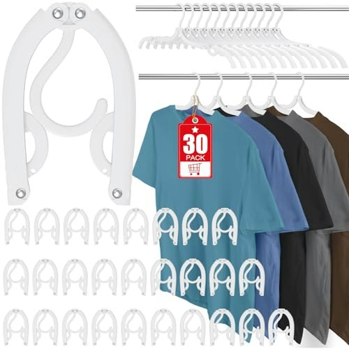Foldable Travel Hangers 30-Pack: $13.59 Foldable Travel Hangers 30-Pack: $13.59