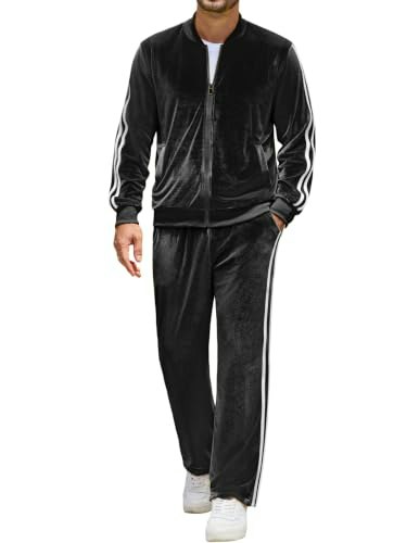 Coofandy Men's Velour Tracksuit: $39.97