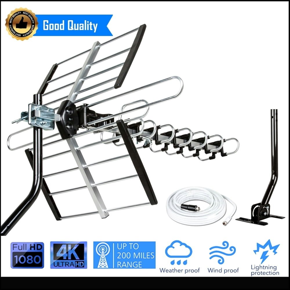 Five Star 200-Mile 4K HDTV Antenna: $55.99 Five Star 200-Mile 4K HDTV Antenna: $55.99