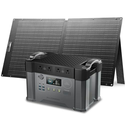 Allpowers S2000 Pro Solar Generator and 100W Foldable Solar Panel: $670.65