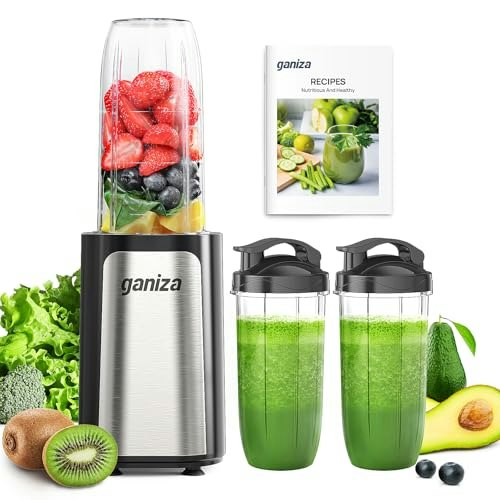 Ganiza 14-Piece Personal Smoothie Blender: $29.98 Ganiza 14-Piece Personal Smoothie Blender: $29.98