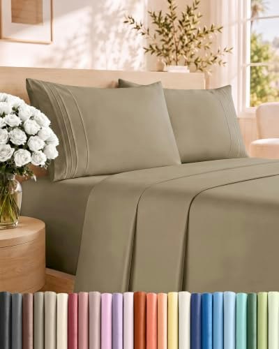 California King 4-Piece Sheet Set: $32.27 California King 4-Piece Sheet Set: $32.27