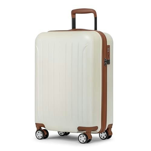 Kyme 20-Inch Hardshell Carry-On Suitcase: $52.69