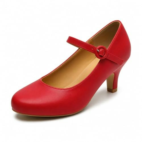 Women's Mary Jane Kitten Heel Pumps: $32.29
