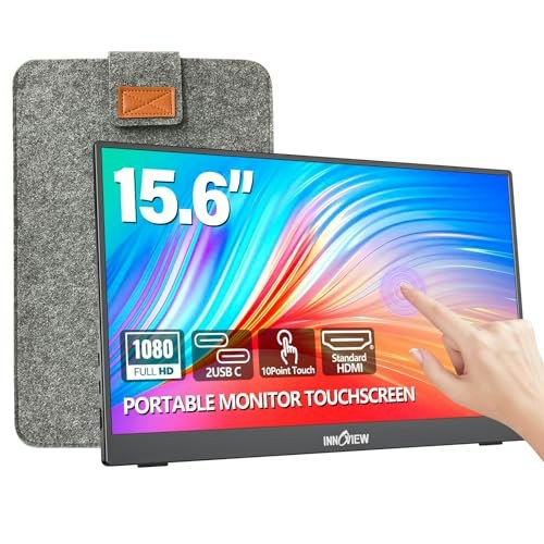 InnoView 15.6" 1080p Touchscreen Portable Monitor: $99.99 InnoView 15.6" 1080p Touchscreen Portable Monitor: $99.99