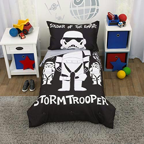 Disney Star Wars Stormtrooper 4-Piece Toddler Bed Set: $34.99 Disney Star Wars Stormtrooper 4-Piece Toddler Bed Set: $34.99