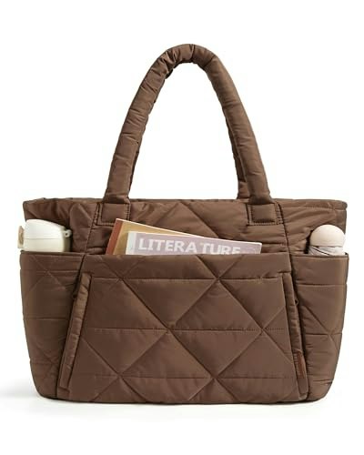 Bagsmart Quilted Puffy Tote Bag: $20.22 Bagsmart Quilted Puffy Tote Bag: $20.22