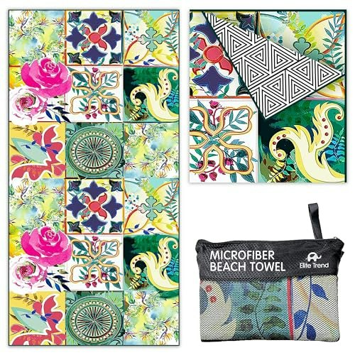 Elite Trend 78" x 35" Quick Dry Microfiber Waffle Beach Towel: $16.99 Elite Trend 78" x 35" Quick Dry Microfiber Waffle Beach Towel: $16.99