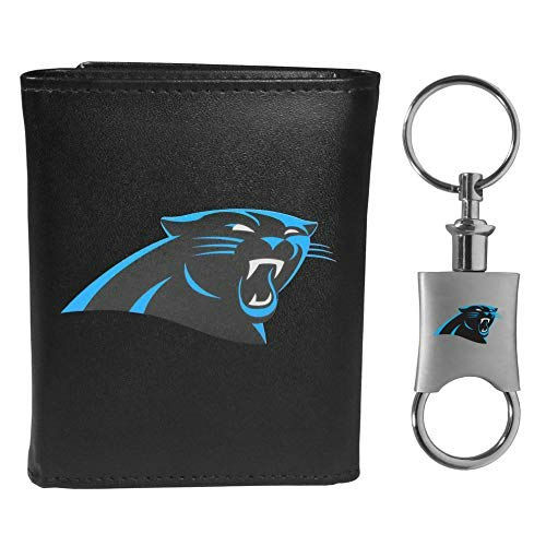 Carolina Panthers Men's Tri-fold Wallet and Key Chain Set: $22.18 Carolina Panthers Men's Tri-fold Wallet and Key Chain Set: $22.18