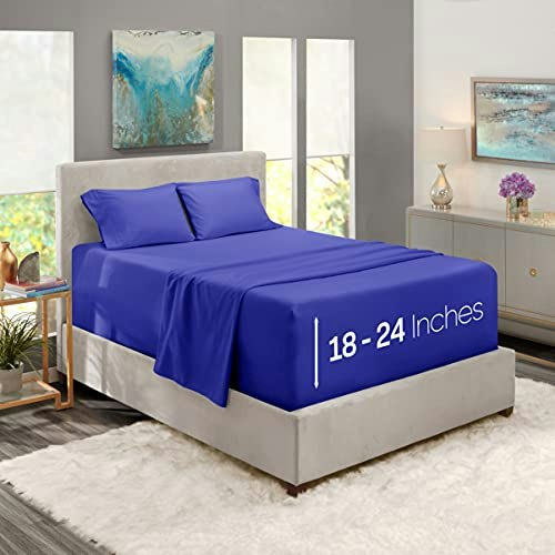 Nestl Queen 4-Piece Extra Deep Pocket Bed Sheet Set: $14.99 Nestl Queen 4-Piece Extra Deep Pocket Bed Sheet Set: $14.99