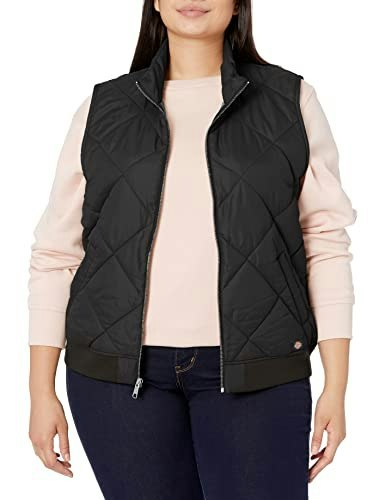 Dickies Women's Quilted Bomber Vest: $19.97