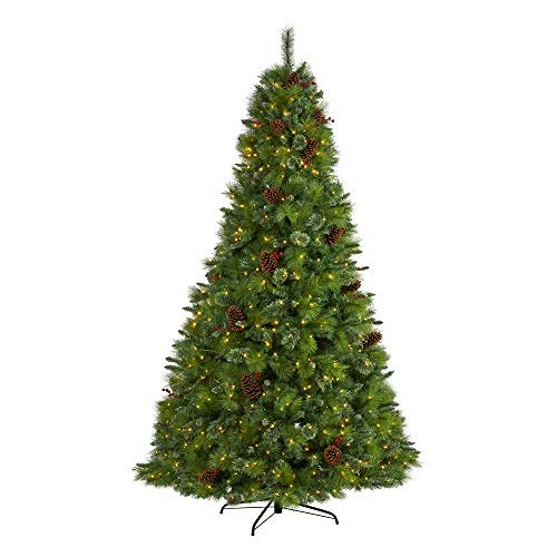 Nearly Natural 8-Foot Pre-Lit Mixed Pine Artificial Christmas Tree: $269 Nearly Natural 8-Foot Pre-Lit Mixed Pine Artificial Christmas Tree: $269
