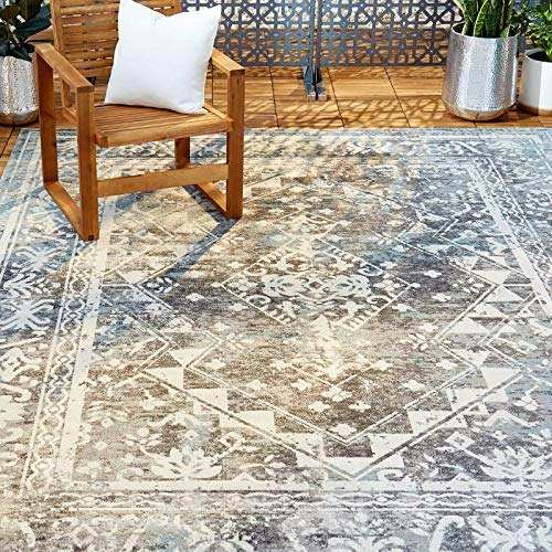 Nicole Miller Patio Sofia Ivy 7'9"x10'2" Area Rug: $117.69