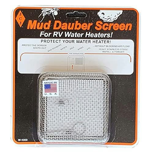JCJ Enterprises W-1000 4-Inch Mud Dauber Screen for Suburban Water Heaters: $26.47 JCJ Enterprises W-1000 4-Inch Mud Dauber Screen for Suburban Water Heaters: $26.47