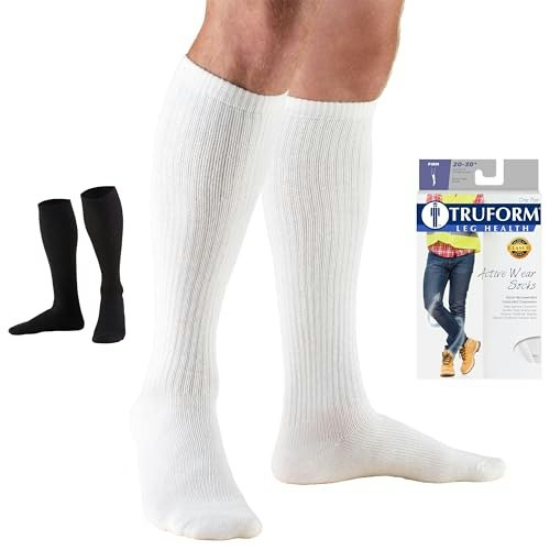 Truform 20-30 mmHg Knee High Compression Socks: $23