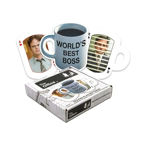 Aquarius The Office Shaped Playing Cards: $10.95 Aquarius The Office Shaped Playing Cards: $10.95