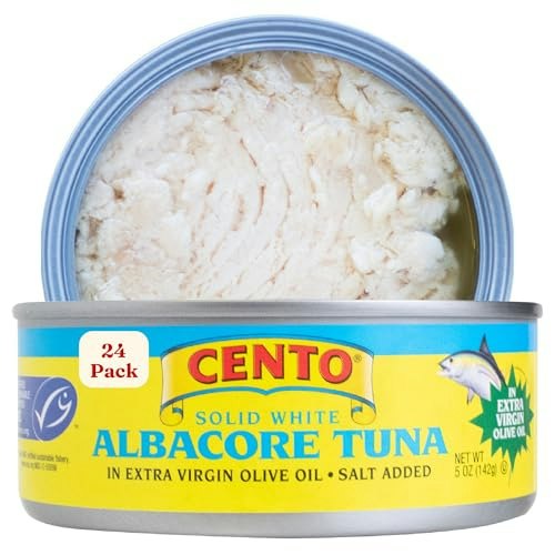 Cento Albacore Tuna in Olive Oil 24-Pack: $63