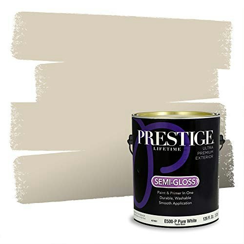 Prestige Exterior Semi-Gloss Paint and Primer 1-Gallon: $50.97 Prestige Exterior Semi-Gloss Paint and Primer 1-Gallon: $50.97