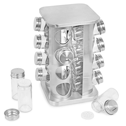 Internet's Best Revolving Spice Rack 16-Jar Set: $31.58 Internet's Best Revolving Spice Rack 16-Jar Set: $31.58