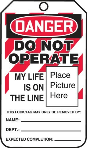 AccuformNMC Lockout Tags 25-Pack: $7.38