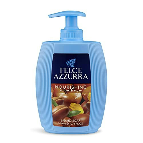 Felce Azzurra Amber and Argan Nourishing Liquid Soap 10.14-oz.: $9.56