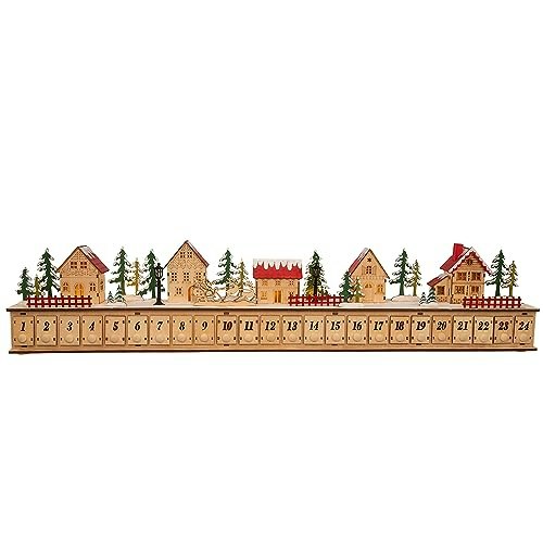 Kurt Adler 6.7-Inch Light-Up Christmas Village with Advent Calendar: $95.85 Kurt Adler 6.7-Inch Light-Up Christmas Village with Advent Calendar: $95.85