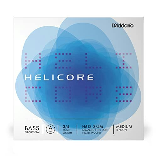 D'Addario Helicore 3/4 Scale Medium Tension Orchestral Bass A String: $31.42 D'Addario Helicore 3/4 Scale Medium Tension Orchestral Bass A String: $31.42